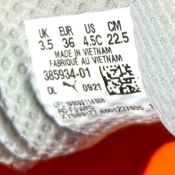 PUMA RS-X Highlighter Jr ‘High Rise Ultra Grey-Flou Pink’ Size 4.5 - Picture 11 of 12